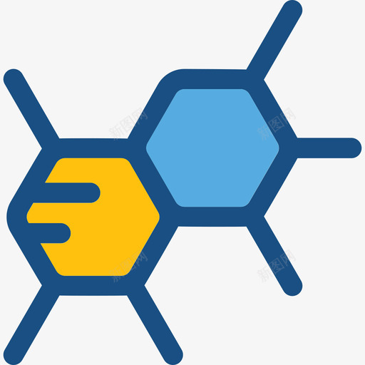 细胞学校和教育双色调图标svg_新图网 https://ixintu.com 双色调 学校和教育 细胞