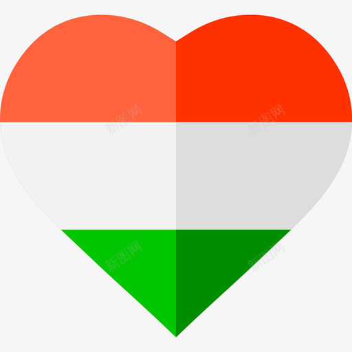 心脏印度独立日平淡图标svg_新图网 https://ixintu.com 印度独立日 平淡 心脏