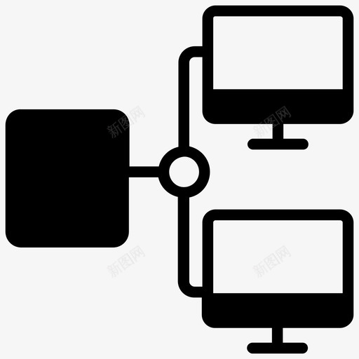 本地网络客户端服务器计算机共享图标svg_新图网 https://ixintu.com 共享网络 客户端服务器 托管服务器 数据可视化图示符图标 本地网络 计算机共享