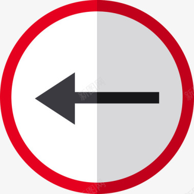 交通标志交通标志4平面图标图标