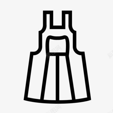 围裙衣服烹饪图标图标