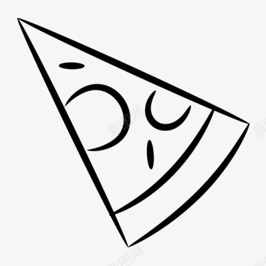 披萨食物意大利菜图标图标