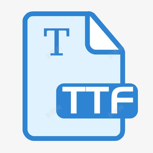 TTFsvg_新图网 https://ixintu.com TTF 填充 多色