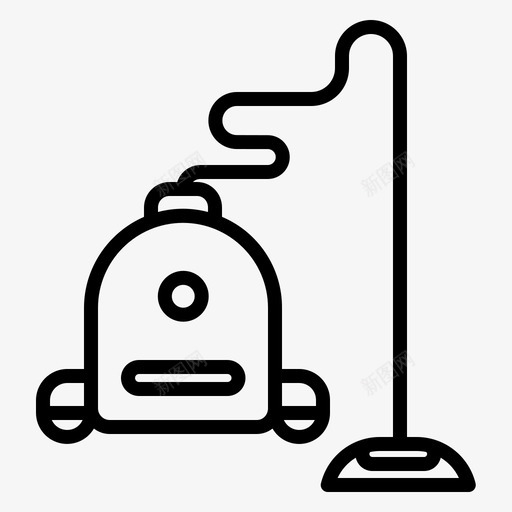 吸尘器清洁卫生图标svg_新图网 https://ixintu.com 卫生 吸尘器 清洁