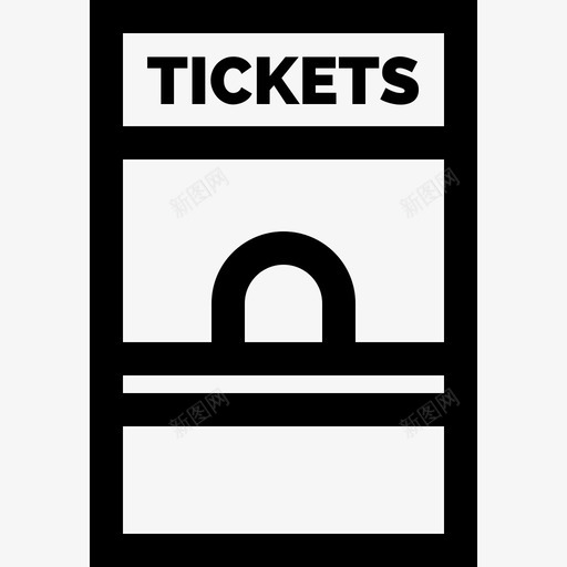 售票窗口马戏团32号直线型图标svg_新图网 https://ixintu.com 售票窗口 直线型 马戏团32号