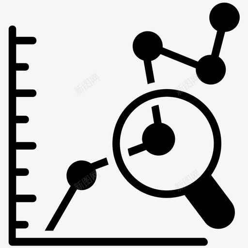 数据分析分析审计图标svg_新图网 https://ixintu.com 信息图表 分析 审计 数据分析 数据可视化 被动收入机会字形图标