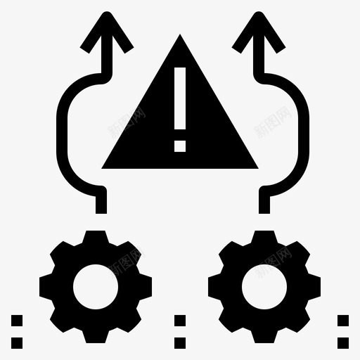 避免危险风险图标svg_新图网 https://ixintu.com 危险 避免 风险 风险管理字形
