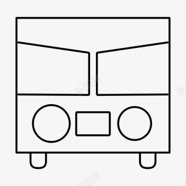 巴士巴士学校快速交通图标图标