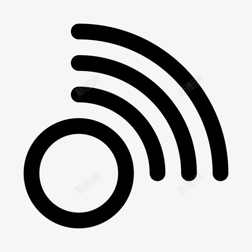 信号wifi热点互联网图标svg_新图网 https://ixintu.com 互联网 信号wifi 热点 电话 黑色接口线