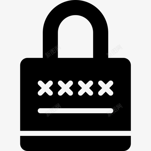 挂锁用户13填充图标svg_新图网 https://ixintu.com 填充 挂锁 用户13