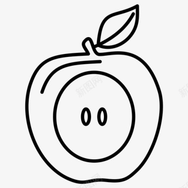 苹果食物水果图标图标