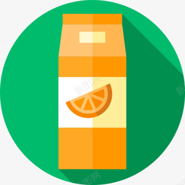 果汁健康生活方式8平淡图标图标