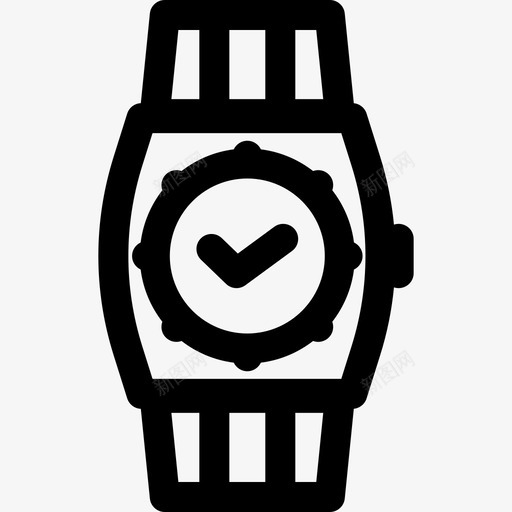 手表奢侈品商店10直线型图标svg_新图网 https://ixintu.com 奢侈品商店10 手表 直线型