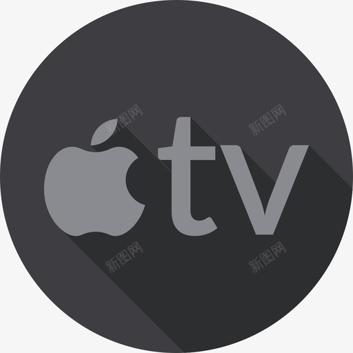苹果电视苹果logos2平板图标svg_新图网 https://ixintu.com 平板 苹果logos2 苹果电视