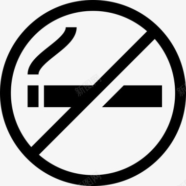 禁止吸烟旅行40次已满图标图标