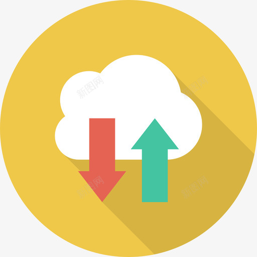 云计算webui循环图标svg_新图网 https://ixintu.com web设计ui 云计算 循环