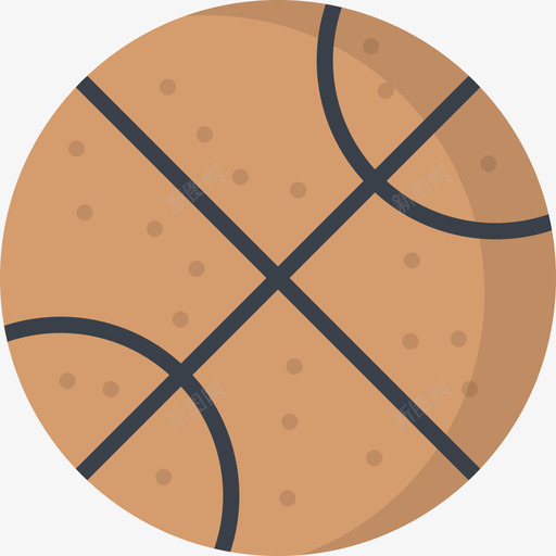 篮球回学校21平手图标svg_新图网 https://ixintu.com 回学校21 平手 篮球