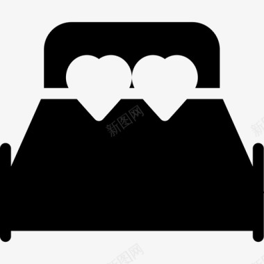 卧室爱情浪漫3满满的图标图标