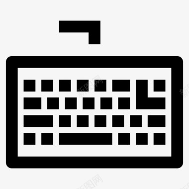 键盘配件计算机控制图标图标