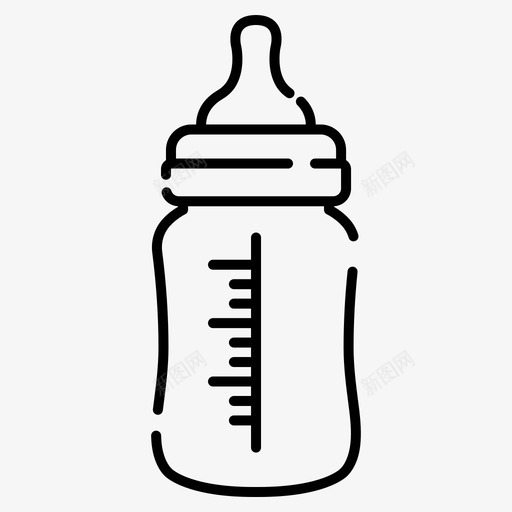 奶瓶婴儿新生儿图标svg_新图网 https://ixintu.com 奶瓶 婴儿 婴儿父母 新生儿