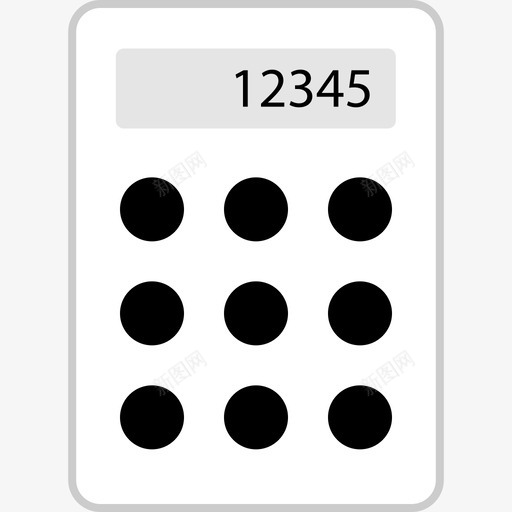 计算器银行金融单位图标svg_新图网 https://ixintu.com 单位 计算器 银行金融