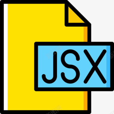 Jsx开发25黄色图标图标
