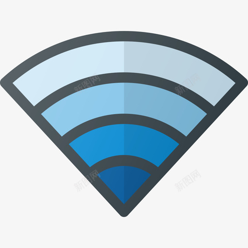 Wifi移动电话3线性颜色图标svg_新图网 https://ixintu.com Wifi 移动电话3 线性颜色