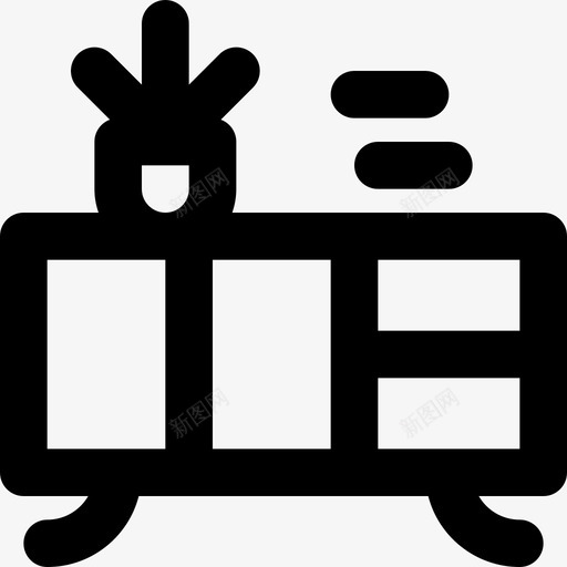书架家庭9大纲图标svg_新图网 https://ixintu.com 书架 大纲 家庭9