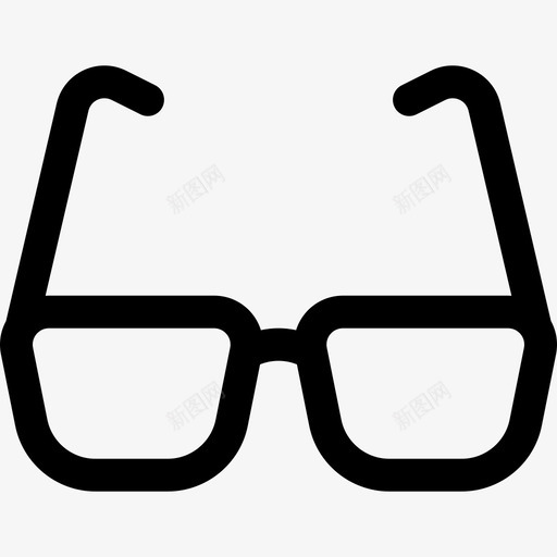 太阳眼镜嘻哈6线性图标svg_新图网 https://ixintu.com 嘻哈6 太阳眼镜 线性