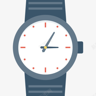 手表购物和电子商务图标图标