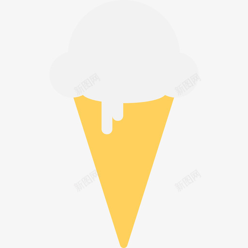 冰激凌餐厅和公寓图标svg_新图网 https://ixintu.com 冰激凌餐厅和公寓