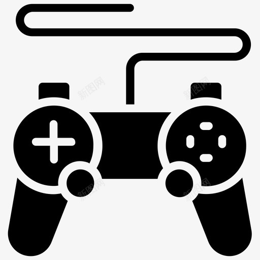 gamepad游戏机游戏控制器图标svg_新图网 https://ixintu.com gamepad itworkplaceglyph图标 playstation 游戏控制器 游戏机 视频游戏