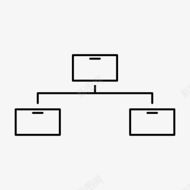 连接盒子网络图标图标