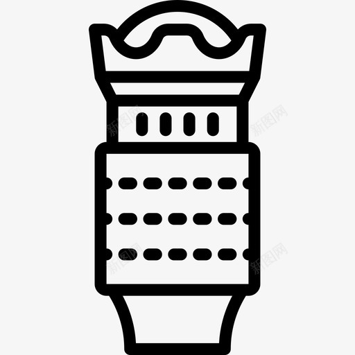 镜头摄影9直线图标svg_新图网 https://ixintu.com 摄影9 直线 镜头