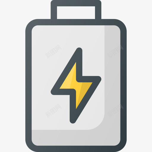 电池充电移动电话3线颜色图标svg_新图网 https://ixintu.com 电池充电 移动电话3 线颜色