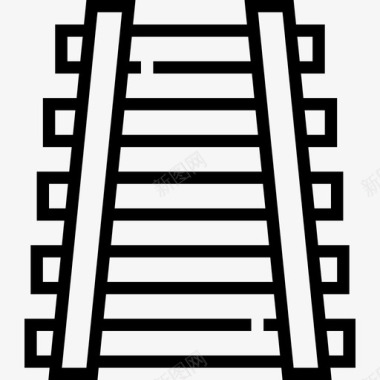 铁路铁路4直线图标图标