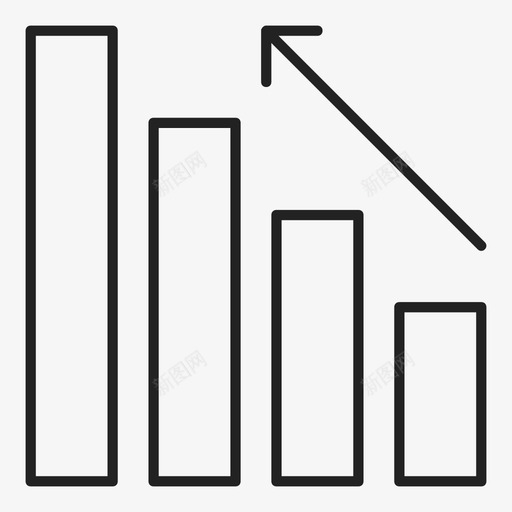 图形财务增长图标svg_新图网 https://ixintu.com 图形 增长 统计 财务