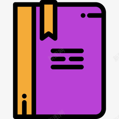 笔记本创意工具13线条颜色图标图标