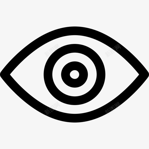 视觉网络基础线性图标svg_新图网 https://ixintu.com 线性 网络基础 视觉