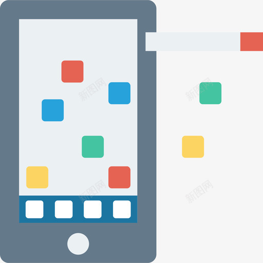 智能手机网页开发用户界面2平面图标svg_新图网 https://ixintu.com 平面 智能手机 网页设计开发用户界面2