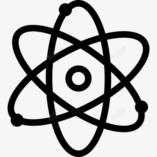 Atom回到学校14岁直系图标svg_新图网 https://ixintu.com Atom 回到学校14岁 直系