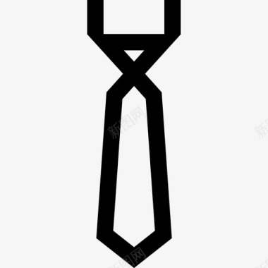 领带服装款式5直线型图标图标