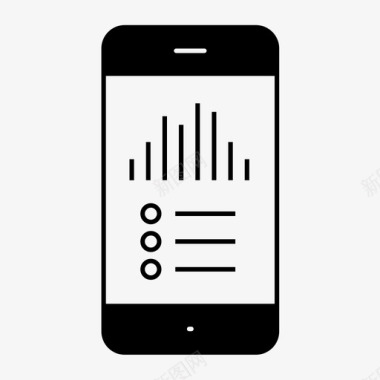 分析和统计图表电话图标图标