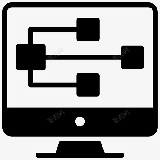 信息技术人工智能计算机图标svg_新图网 https://ixintu.com 互联网 人工智能 信息技术 数据科学线图标 物联网 计算机 计算机科学