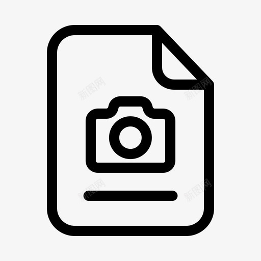 文件照相机图像图标svg_新图网 https://ixintu.com 图像 文件 照相机 页面