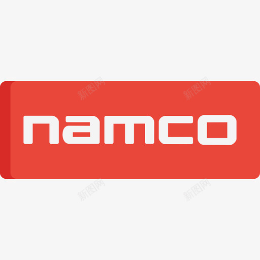 Namco视频游戏徽标扁平图标svg_新图网 https://ixintu.com Namco 扁平 视频游戏徽标