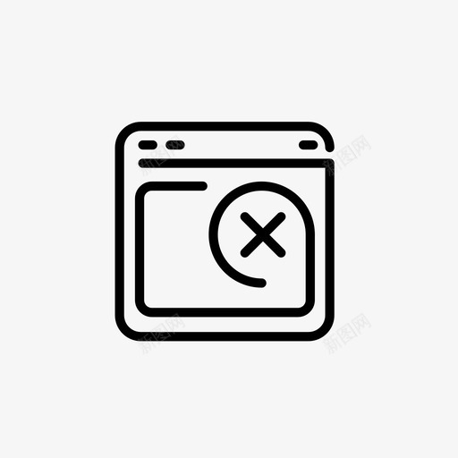 web取消错误图标svg_新图网 https://ixintu.com web 业务和营销设置3 取消 错误
