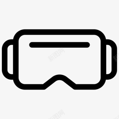 眼镜护目镜焊接玻璃图标图标
