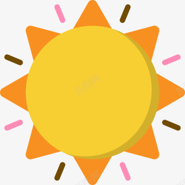 太阳夏季派对5平房图标图标