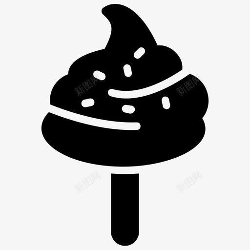 冰棍冰激凌冰棒图标svg_新图网 https://ixintu.com 冰棍 冰棒 冰激凌 夏季甜点 甜点和糖果字形图标